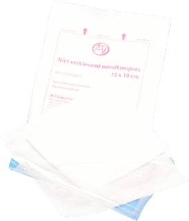 ATV - A+B Toebeh./onderdelen voor eerste hulp Hydrofiel Gaas 10*10Cm