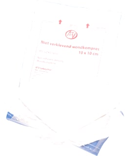 ATV - A+B Toebeh./onderdelen voor eerste hulp Wondkompres 10*10Cm
