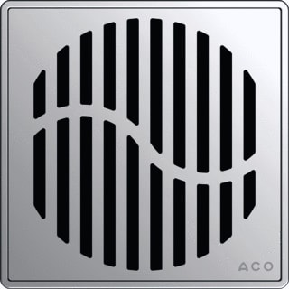 Aco - ShowerDrain EasyFlow Wave Putrooster Easyfl Wav Roostr Vrk 149