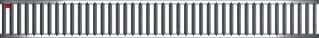 Aco - Hexaline / Euroline Rooster voor lijnafwateringsgoot Hexa2.0 Euro Rstr Rvs 100D