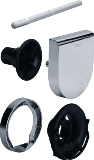 Viega - Multiplex Visign M9 Toebeh./onderd. badkameraccessoires Knop/Dnsr