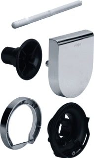 Viega - Multiplex-trio Visign MT9 Toebeh./onderd. badkameraccessoires knop/dnsr multiplex trio