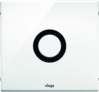 Viega - Visign For Public Bedieningsplaat spoelsysteem Bed.Pan Visign/P Net Wit