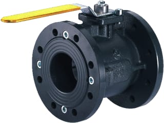 Ubel - Kogelafsluiter koglafsl gy gas dn65