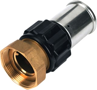 Henco - 26PK Fitting met 2 aansluitingen Persk War Vl Dich 40X6/4
