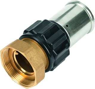 Henco - 26PK Fitting met 2 aansluitingen Persk War Vl Dich 50X2