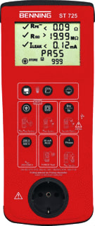 Benning - Draagbare apparaattester/PAT-tester Multitester St 725