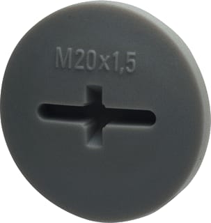 Wiska - Afdichtdop kabelinvoer EVSG20 BLINDSTOPM20 DS100