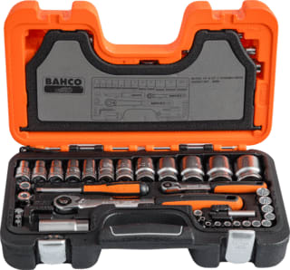 Bahco - Dopsleutel (set) Doppenset 1/4 1/2 56D
