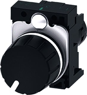 Siemens - Potentiometer voor paneelinbouw Potentiometer Black