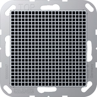 Jung - Intercom audiomod a(s) aluminium