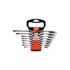 Bahco - Steek-/ringsleutel (set) Steekringratelsleutset 8D