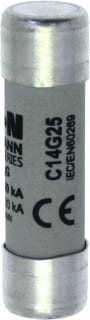 Eaton - Bussmann Cilindrische zekering C14G25