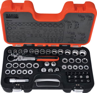 Bahco - Dopsleutel (set) Drstk Doppnst 53Dlg S530T