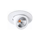 Fosnova - Luthor Small Downlight/spot/schijnwerper Luth Wit 15W 3000K