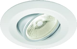 Fosnova - Low Glare 2 Downlight/spot/schijnwerper Dim Wit