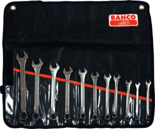 Bahco - Steek-/ringsleutel (set) Ringratelsleutelset 11Dlg