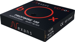 Nexans - Profwire H07V-U Installatiedraad vd box 1.5 zwart ds100