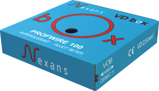 Nexans - Profwire H07V-U Installatiedraad vd box 2.5 blauw    ds100