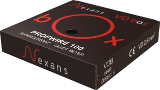 Nexans - Profwire H07V-U Installatiedraad vd box 2.5 bruin    ds100
