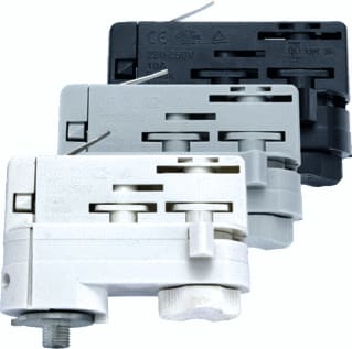 Fosnova - Elektr. toebeh. v verlichtingsarm. Adapt. Globaltrack Zw