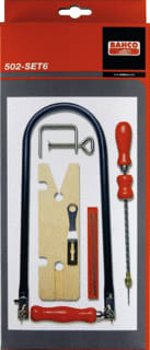 Bahco - Handzaag Figzaagset 502-Set6