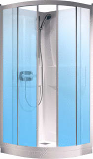 Kinedo - Kineprime R Douche-unit Dchecab Prime 80X80 Rnd/S