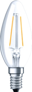 Osram - Classic Filament LED-lamp osra filament b25 3,3w 827 e14