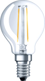 Osram - Classic Filament LED-lamp osra filament p25 4w 827 e14