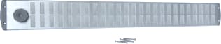 Nedco - Bold Line Schuifrooster Schfrooster 75X9 Cm Alu
