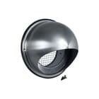 Nedco - Ventilatiekap rond luchtkanaal Bolrooster 180Mm+Gaasgrf
