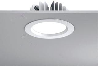 RZB - LEDONA E ROUND Downlight/spot/schijnwerper ledona 24,4w ip65 wit