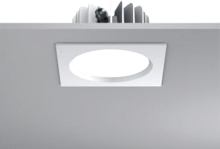 RZB - LEDONA E SQUARE Downlight/spot/schijnwerper ledona 12,6w ip65 640