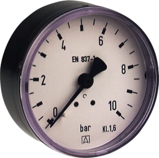 AFRISO - Buisveermanometer Euro Manometer 1/4Axiaal 10B