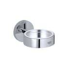 Grohe - Essentials Glas/zeephouder Essent Wandhdr Glas/Zpsch