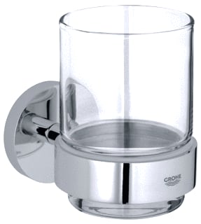 Grohe - Essentials Glashouder Essent Glashoudr 40447001