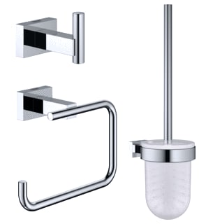 Grohe - Essentials Cube Set sanitaire accessoires Essent/Cube Accset 40757