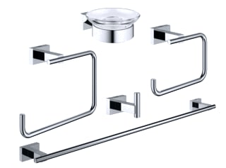 Grohe - Essentials Cube Set sanitaire accessoires essent/cube accset 40758
