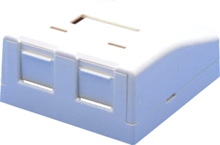 Radiall - RDC Inzetplaat schakelmateriaal 2V Wand/Access Opb Leeg