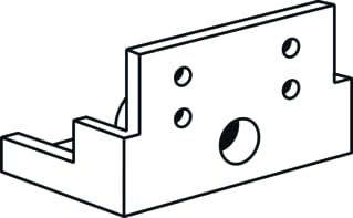Eaton - Halyester Toebeh./onderdelen installatiekast Klembeugel 1041.348