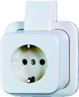 ABB Busch-Jaeger - AP Wandcontactdoos (WCD schakelmat.) wcd ra 2300 eapjw