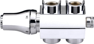 Danfoss - VHS-X Rad. aansl. combi. v decorradiator Re Dn15+Ras-D Chr