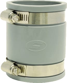 Fernco - Fitting met 2 aansluitingen rechte kopp. 63-63 grs
