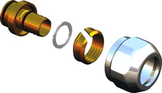 Herz - Knelringset Knelset M22X1,5 - 16X2