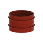 Burgerhout - Metalflex Lippenring metfl pr.ring 60x44 rood
