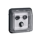 Hager Berker - W.1 Antennecontactdoos 12033565