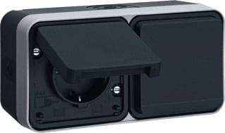 Hager Berker - W.1 Wandcontactdoos (WCD schakelmat.) Wcd 47753545