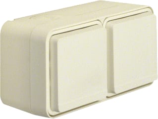 Hager Berker - W.1 Wandcontactdoos (WCD schakelmat.) wcd 47843532