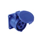 Keraf - PCE CEE-contactdoos, aanbouw Wcd Cee Inb Recht 16A 3P