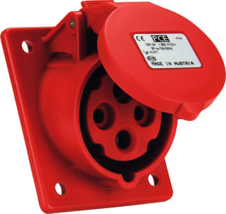 Keraf - PCE CEE-contactdoos, aanbouw Wcd Cee Inb Schn 16A 4P